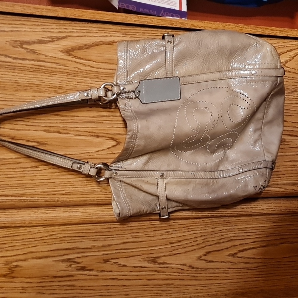Vintage Coach tote